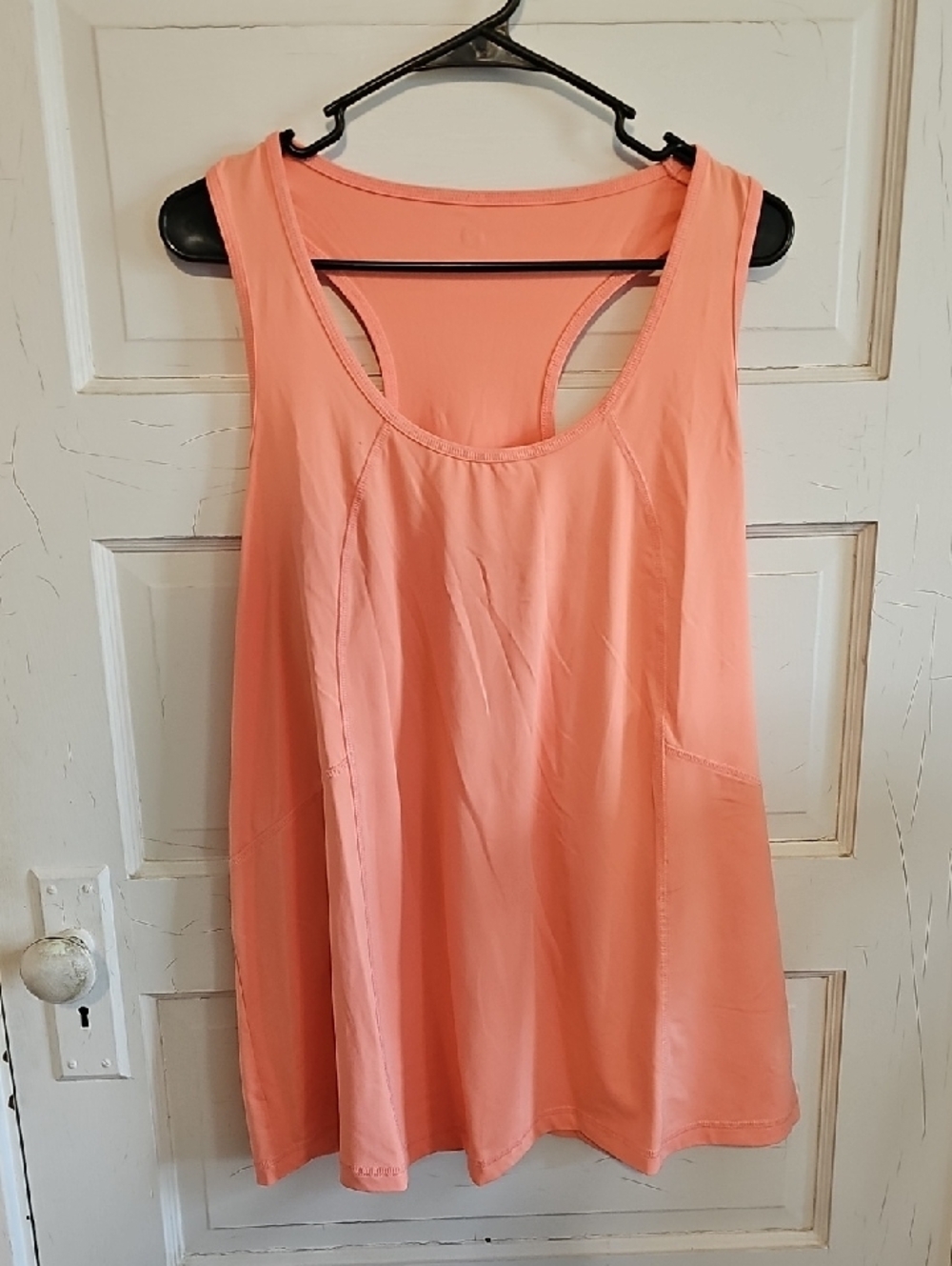 Livi Active Peach Racerback Tank Top
